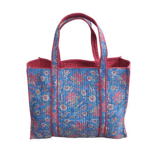 Sac fourre-tout imprimé dernier modèle en coton doux rembourré matelassé sac de soirée en polyester à bas prix - Product Image 5