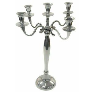 Bougeoir en métal de style indien élégant le mieux noté candélabre décoratif pour la maison classique utilisation de mariage bougeoir le plus vendu - Product Image 3