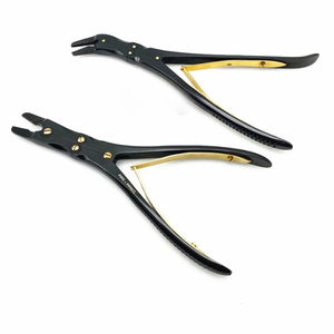 Conception incurvée de source d'alimentation manuelle de Rongeur d'os de Beyer d'acier inoxydable résistant professionnel-les instruments chirurgicaux de base - Product Image 5