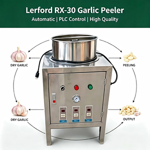 Nouvelle conception de machine à éplucher l'ail automatique Lerford RX-30, composants PLC, multifonctionnelle pour un usage domestique, haute qualité - Product Image 2