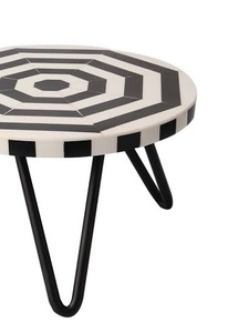 Base para Pastel Personalizable de Madera y Hueso con Incrustaciones Ecológicas Hechas a Mano de Primera Calidad para Comedor de Lujo, Bodas y Presentaciones de Postres - Product Image 3