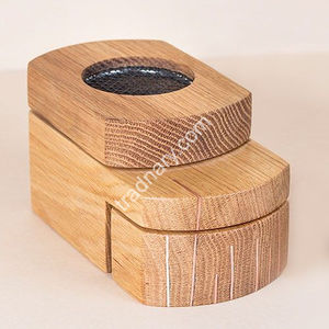 Brûleur d'encens en bois Mubkhar, design moderne, utilisation en intérieur, cadeau du Ramadan par Tradnary Exim Pvt Ltd - Product Image 3