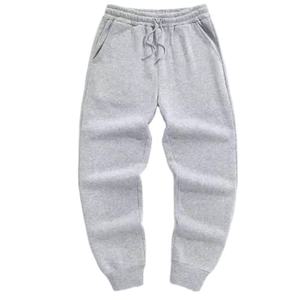 Pantalons pour hommes de haute qualité, tricotés, avec poche, pantalons décontractés pour hommes, pantalons de sport, couleur unie, pantalon de course, molleton - Product Image 1