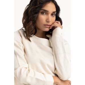 Sweat-shirt brodé en maille respirante pour femme, style quotidien, idéal pour l'hiver, l'été et l'automne, taille XS, motif lettres imprimées - Product Image 6