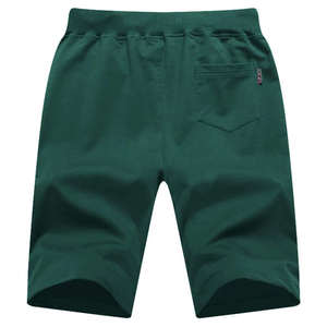 <b>Mens</b> Quick Dry Gym <b>Shorts</b> Single Layer Woven Fitness Sports <b>Shorts</b> Comfort Elastic Waistband Solid Color Mesh Fabric - Product Image 3