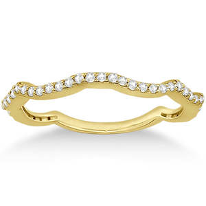 Bague de fiançailles en or jaune 18 carats avec diamant de 0,65 carat, bijoux de mariage élégants - Product Image 4