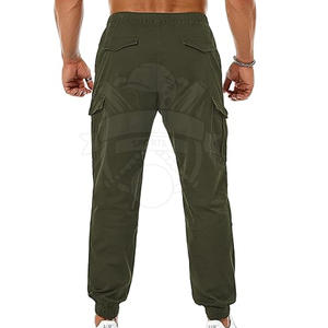 Vente en gros OEM pantalons de jogging pour hommes nouveau design taille adulte toile meilleur prix - Product Image 5