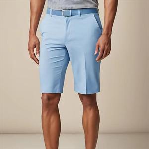 กางเกงกอล์ฟขาสั้นสำหรับผู้ชาย ผ้าฝ้าย 100% สวมใส่สบาย น้ำหนักเบา เหมาะสำหรับกิจกรรมกลางแจ้งและการฝึกซ้อม - Product Image 2