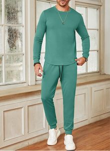 Logo personnalisé survêtements pour hommes survêtements vêtements de sport de gym survêtements d'entraînement jogging survêtements deux pièces à vendre - Product Image 3