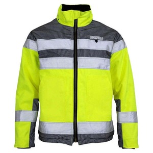 Venta al por mayor de poliéster/algodón Streetwear ropa de trabajo de invierno chaqueta Industrial transpirable resistente al fuego con capucha cuello alto - Product Image 3