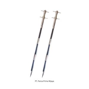 Sonde d'échantillonnage de céréales Ogawa en acier inoxydable 304 de haute qualité, 150 cm, double tube, précision de 5 %, riz, maïs, soja, Jakarta Raya OEM/ODM - Product Image 4