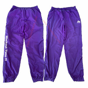 Windbreaker Reflective Corduroy Lightweight Embroidery Hip Hop Loose <b>Elastic</b> <b>Waist</b> Straight Sweatpants <b>Mans</b> <b>Trousers</b> Track Pants - Product Image 6