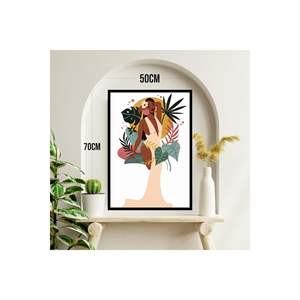 Table en MDF pour femmes de grande taille 70x50cm Cadre d'impression de qualité décolorée Arts muraux 13' - Product Image 2