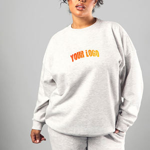 Venta al por mayor de sudaderas de mujer de gran tamaño hechas a medida más vendidas-último estilo de ropa casual sudadera cálida de peso pesado para las mujeres - Product Image 4