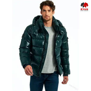 Ryan Pro Gear แจ็กเก็ตขนเป็ดแบบลำลองของผู้ชายผ้าไนล่อนโพลีเอสเตอร์ระบายอากาศได้ดีและสวมใส่สบาย - Product Image 4