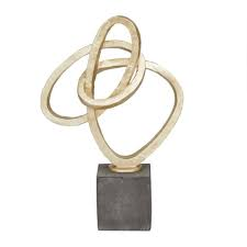 Metal Sculpture for Home and Garden <b>Decor</b> Unique Modern Art Piece - Product Image 2