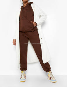 Chándal con capucha y estampado DSGN de diseño personalizado para mujer, nuevo estilo, conjunto de entrenamiento de gimnasio de verano, patrón liso - Product Image 4