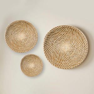 Décoration murale en herbe de mer, art mural en herbe de mer naturelle, vente en gros, ornement de salon - Product Image 1