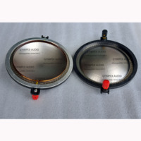 Hf TWEETER Diaphragme 100 mm Bobine vocale Ferrite Ligne Matrices Haut-parleurs Line Array HF Driver 4 pouces Bobine vocale Haut-parleur Tweeter