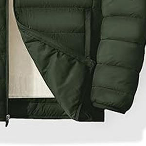 Breathable Woven Puffer <b>Jacket</b> Custom Loose Puffer <b>Jackets</b> <b>Men's</b> Down Winter <b>Jackets</b> Quilted Puffer Baggy Oversized - Product Image 3