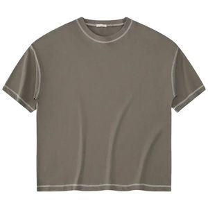 High Quality Customized Packing <b>Men's</b> T Shirt Comfortable Breathable Knitted Formal <b>Turtleneck</b> Embroidered Quick Dry Short - Product Image 6