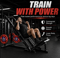 Equipo de Fitness Comercial, Máquina Multifuncional para Hacer Sentadillas en Casa, Máquina de Pedales Invertidos para Gimnasio, Entrenador de Piernas
