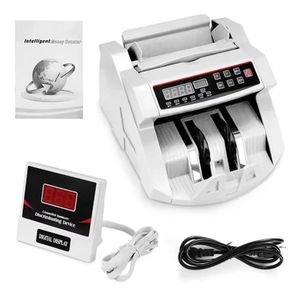 2108 écran LCD UV/MG compteur de factures USD/<span class=keywords><strong>EUR</strong></span>/IQD/<span class=keywords><strong>TRY</strong></span> multi-devises comptage Machine détecteur de trésorerie compteur d'argent compteur de factures - Product Image 6