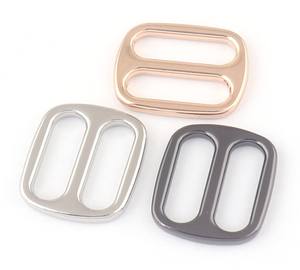 Bulk Silver Adjustable Belt Buckle Slides Wholesale Alloy <b>Strap</b> Adjusters for Webbing Belts, Shoes, Bags & <b>Luggage</b> Accessories - Product Image 3