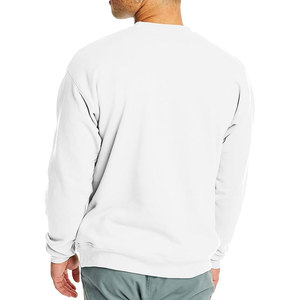 Jersey liso con cuello redondo, Sudadera con capucha de algodón Unisex, sudaderas con capucha Oem, sudadera de cuello redondo de gran tamaño personalizada a la venta - Product Image 2