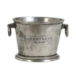 Enfriador de vino de champán con asa Artesanías Enfriador de vino de metal Fiestas Suministros para eventos Bañera de bebidas Cubo de hielo de estilo americano - Product Image 3