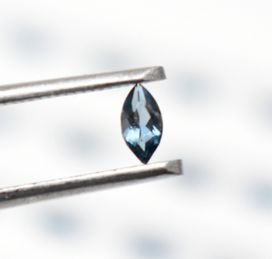 AAA Grade 4.5X2.5mm Naturel Londres Bleu Topaze Facettes Marquise Forme Pierres Précieuses Lâches pour la Fabrication de Bijoux Calibré 6.20 Cts - Product Image 6