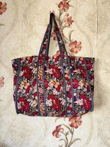 Meilleure qualité fait à la main Vintage Kantha sacs fourre-tout décontracté femmes sac à bandoulière grand Kantha coton sac à provisions - Product Image 5