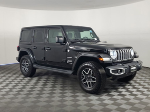 Jeep Wrangler Sahara 4 portes 2024 d'occasion, propre, transmission intégrale, conduite à gauche, intérieur foncé, régulateur de vitesse adaptatif, sièges en tissu, automatique, jantes R19 - Product Image 4