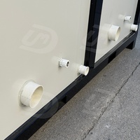 WC portable de camping extérieur UMD avec panneau sandwich, toilettes compostables écologiques, unité de douche à louer, garantie 1 an