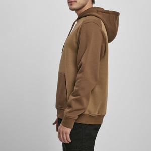Sweat à capuche personnalisable 100% coton doux à séchage rapide pour homme Style décontracté d'hiver Impression numérique Broderie Col à capuche - Product Image 4
