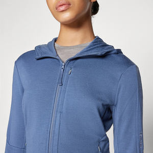 Women's High Quality Custom Winter Streetwear Long Sleeve <b>Zipper</b> Hoodie with Front Logo Plus Size <b>for</b> <b>Sale</b> - Product Image 6