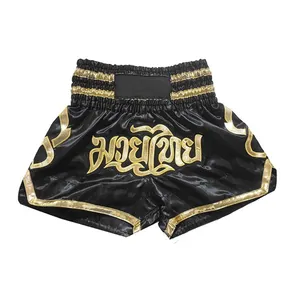 Very Hot Sell New Quick Dry Cheap Men Short Muay Thai Shorts Fighting Men's Boxing Shorts Sublimated Shorts For Men