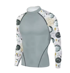 Conjunto de Rash Guard Personalizado con Logotipo para MMA, Unisex, Diseña el Tuyo Propio, BJJ Jiu Jitsu, Sublimado, Transpirable, de Secado Rápido, Antibacterial - Product Image 4