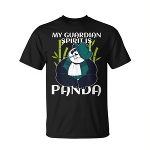 My Guardian Spirit Is <b>Panda</b> <b>T</b>-<b>Shirt</b> For <b>Panda</b> Lovers Unisex Adult Size - Product Image 2