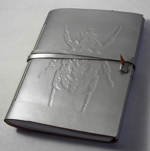 <span class=keywords><strong>Handmade</strong></span> bông giấy máy tính xách tay thiết kế hiện đại cá nhân bìa da chính hãng với mặt trước và sau Logo - Product Image 2