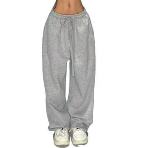 Women Custom Embroidery Oversized Sweatpants Urban Casual Joggers Loose Fit Streetwear Pants <b>Personalized</b> Heavy Cotton - Product Image 1