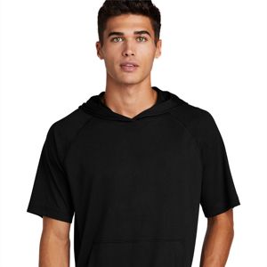 Sweat à capuche à manches courtes pour hommes de haute qualité, confortable et élégant, parfait pour les vêtements décontractés et les activités de plein air - Product Image 2