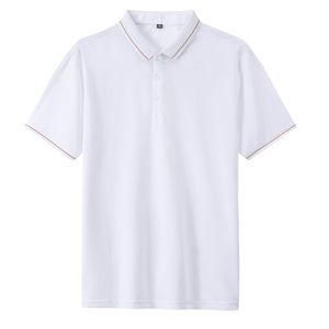 Jersey bordado transpirable informal de algodón de alta calidad Golf para camisas Logotipo personalizado Hombres Verano de lujo Tallas grandes - Product Image 3