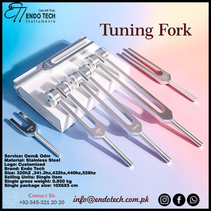 ส้อมเสียงผ่าตัดสแตนเลสสตีล Endo Tech แบบปรับด้วยมือ เครื่องมือแพทย์ ได้รับการรับรองมาตรฐาน ISO 13485 ระดับ I รุ่น ETI-1001-90023 รับประกัน 5 ปี - Product Image 5