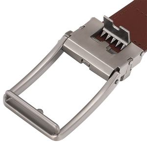 ZEEWAN SPORTS WEAR Haute Qualité Hommes Véritable Peau De Vache Ceinture En Cuir Classique Boucle Ardillon Plein Grain Durable Uni Noir Marron - Product Image 6