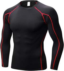 Custom Made Rash <b>Guards</b> High Quality Men Full Sleeve Compression Fighting Gear Shirt - Product Image 1