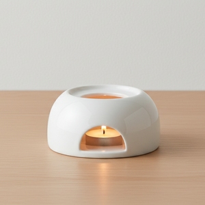 Support de bougie chauffe-plat en grès de qualité supérieure 3459270L : Céramique résistante à la chaleur pour un usage quotidien - Product Image 4