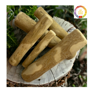 ไม้กาแฟสำหรับสุนัขเคี้ยวไม้ของเล่นสัตว์เลี้ยงทำจากไม้ธรรมชาติทนทานเป็นมิตรต่อสิ่งแวดล้อมสำหรับสุขภาพฟันที่แข็งแรงขนาดตามสั่ง - Product Image 2