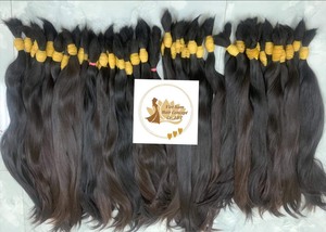 100% ต่อผมมนุษย์แท้ Remy ทำจากหนังศีรษะสองชั้นเรียงกันเป็นจำนวนมากพร้อมส่งออกไปยังประเทศเวียดนาม - Product Image 5