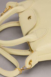 Bolso de Mano Mini Tote de Moda para Mujer |   Bolso de mano de color sólido con cierre de cremallera y cuero PU suave |   Fábrica OEM - Product Image 6